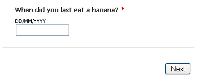 Question Types - Date Question