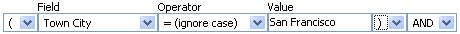 Filter Criteria - Field Targeting